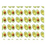 Pattern Avocado Green Fruit Double Sided Flano Blanket (Large)  80 x60  Blanket Front