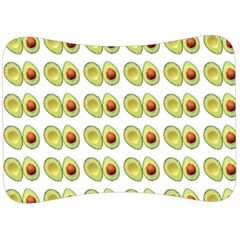 Pattern Avocado Green Fruit Velour Seat Head Rest Cushion by HermanTelo