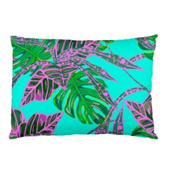 Painting Oil Leaves Nature Reason Pillow Case by HermanTelo