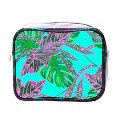 Painting Oil Leaves Nature Reason Mini Toiletries Bag (one Side)