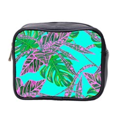 Painting Oil Leaves Nature Reason Mini Toiletries Bag (two Sides)