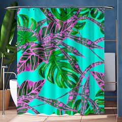 Painting Oil Leaves Nature Reason Shower Curtain 60  X 72  (medium) 