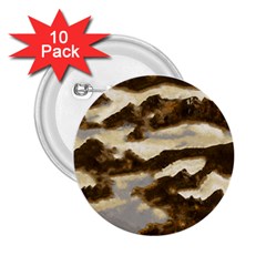 Mountains Ocean Clouds 2 25  Buttons (10 Pack)  by HermanTelo