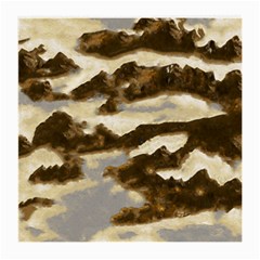 Mountains Ocean Clouds Medium Glasses Cloth by HermanTelo