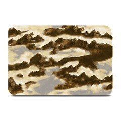 Mountains Ocean Clouds Plate Mats by HermanTelo