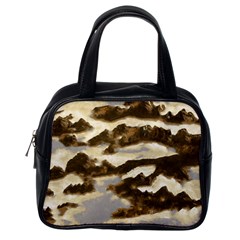 Mountains Ocean Clouds Classic Handbag (one Side) by HermanTelo