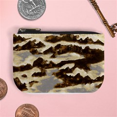 Mountains Ocean Clouds Mini Coin Purse by HermanTelo