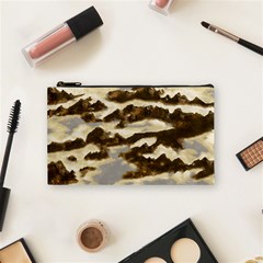 Mountains Ocean Clouds Cosmetic Bag (small) by HermanTelo