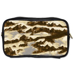 Mountains Ocean Clouds Toiletries Bag (two Sides)