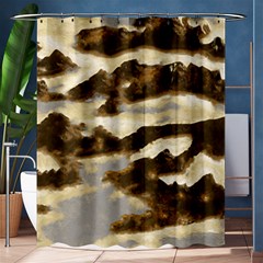 Mountains Ocean Clouds Shower Curtain 60  X 72  (medium)  by HermanTelo