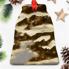 Mountains Ocean Clouds Bell Ornament (two Sides)