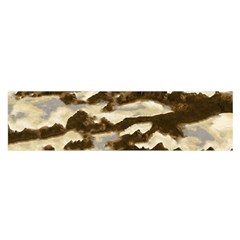 Mountains Ocean Clouds Satin Scarf (oblong) by HermanTelo