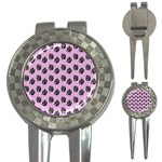 Girl Face Lilac 3-in-1 Golf Divots Front