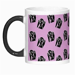 Girl Face Lilac Morph Mugs