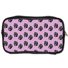 Girl Face Lilac Toiletries Bag (two Sides)