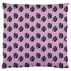 Girl Face Lilac Standard Flano Cushion Case (two Sides) by snowwhitegirl