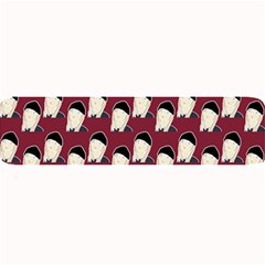 Beanie Boy Pattern Red Large Bar Mats by snowwhitegirl