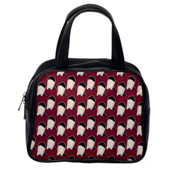 Beanie Boy Pattern Red Classic Handbag (one Side) by snowwhitegirl