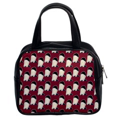 Beanie Boy Pattern Red Classic Handbag (two Sides) by snowwhitegirl