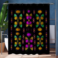 Roses As Lotus Flowers Decorative Shower Curtain 60  X 72  (medium)  by pepitasart