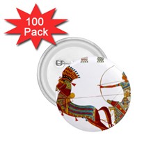 Egypt Egyptian Pharaonic Horses 1 75  Buttons (100 Pack)  by Sapixe