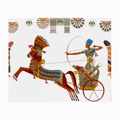 Egypt Egyptian Pharaonic Horses Small Glasses Cloth by Sapixe