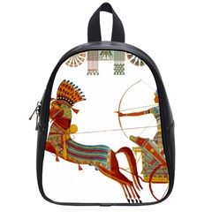 Egypt Egyptian Pharaonic Horses School Bag (small) by Sapixe