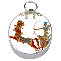 Egypt Egyptian Pharaonic Horses Silver Compasses by Sapixe