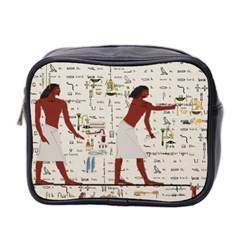 Egyptian Design Men Worker Slaves Mini Toiletries Bag (two Sides) by Sapixe