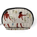 Egyptian Design Men Worker Slaves Accessory Pouch (Medium) Back