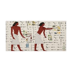 Egyptian Design Men Worker Slaves Yoga Headband by Sapixe