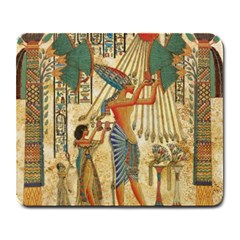 Egyptian Man Sun God Ra Amun Large Mousepads by Sapixe