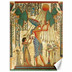 Egyptian Man Sun God Ra Amun Canvas 36  X 48  by Sapixe