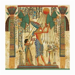 Egyptian Man Sun God Ra Amun Medium Glasses Cloth by Sapixe