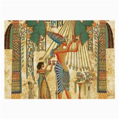 Egyptian Man Sun God Ra Amun Large Glasses Cloth by Sapixe