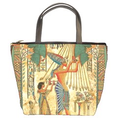 Egyptian Man Sun God Ra Amun Bucket Bag by Sapixe