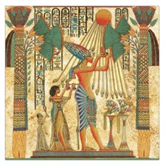 Egyptian Man Sun God Ra Amun Large Satin Scarf (square) by Sapixe