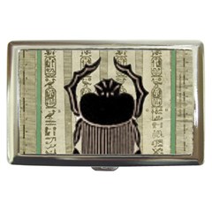 Egyptian Design Beetle Cigarette Money Case by Sapixe