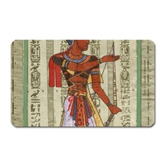 Egyptian Design Man Royal Magnet (rectangular) by Sapixe