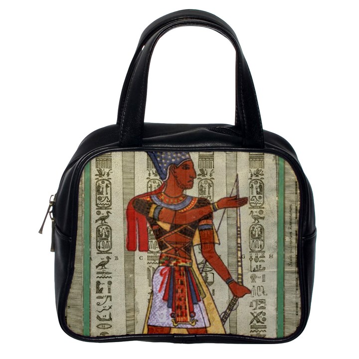 Egyptian Design Man Royal Classic Handbag (One Side)