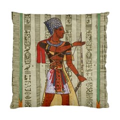 Egyptian Design Man Royal Standard Cushion Case (two Sides) by Sapixe