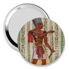 Egyptian Design Man Royal 3  Handbag Mirrors by Sapixe