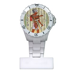 Egyptian Design Man Royal Plastic Nurses Watch by Sapixe