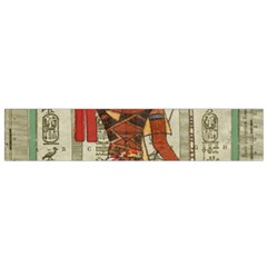 Egyptian Design Man Royal Small Flano Scarf by Sapixe