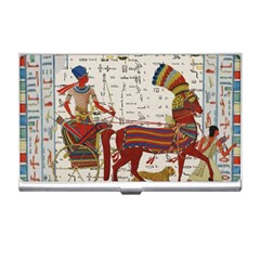 Egyptian Tutunkhamun Pharaoh Design Business Card Holder by Sapixe