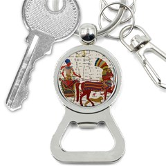 Egyptian Tutunkhamun Pharaoh Design Bottle Opener Key Chain by Sapixe