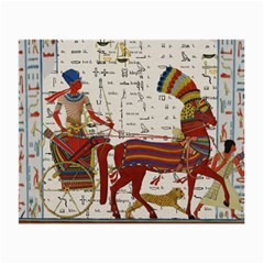 Egyptian Tutunkhamun Pharaoh Design Small Glasses Cloth (2 Sides) by Sapixe