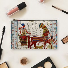 Egyptian Tutunkhamun Pharaoh Design Cosmetic Bag (medium) by Sapixe