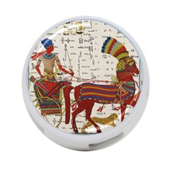 Egyptian Tutunkhamun Pharaoh Design 4-port Usb Hub (two Sides) by Sapixe