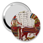 Egyptian Tutunkhamun Pharaoh Design 3  Handbag Mirrors Front